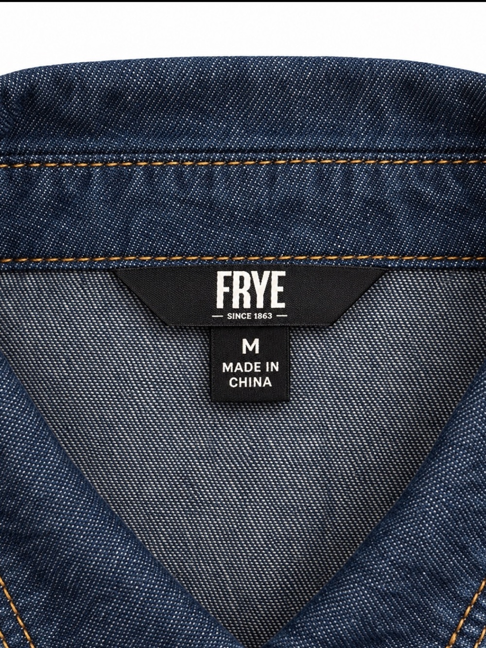 FRYE NWOT Women’s Denim Button Front Dress, Chest & Side Pockets 😍 - Picture 5 of 6